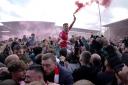 Celebrations for Wrexham as they win promotion to League One