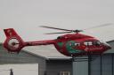 Wales Air Ambulance is leaving Welshpool base.