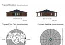 Applicant M.Evans has applied to the council’s planning department, seeking permission to build five ‘Rotunda Roundhouses’ on agricultural land at the Kinmel Arms pub in Llandyrnog, near Denbigh..