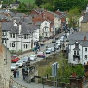 Llangollen's planters will be removed next week.
