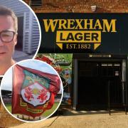 Summer festival at the Wrexham Lager brewery. Inset: Joss Roberts