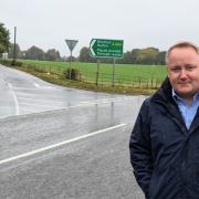 Darren has been calling for road improvement at the junction for some time, and in November last year launched a petition in a bid to get the Welsh Government to carry out the improvements needed.