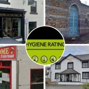 Four businesses were rated for their food hygiene.