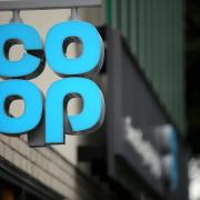 the Co-op store sign