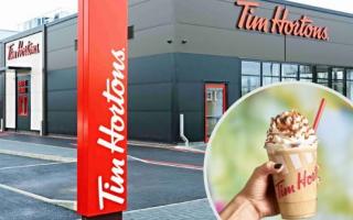 Tim Hortons will open in the winter.