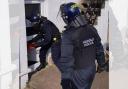 Warrant being executed in Denbighshire