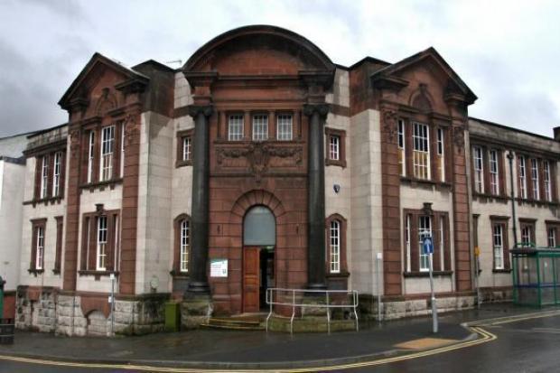 Denbighshire County Hall in Ruthin. 