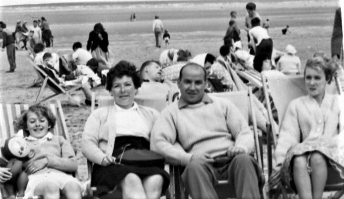 Sylvia Lee, from Coedpoeth shared some family photos of holiday at the seaside.