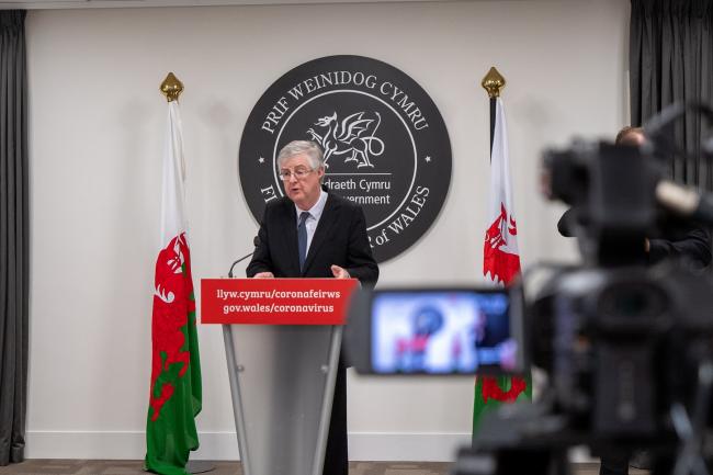 Mark Drakeford has urged Wales to work together.