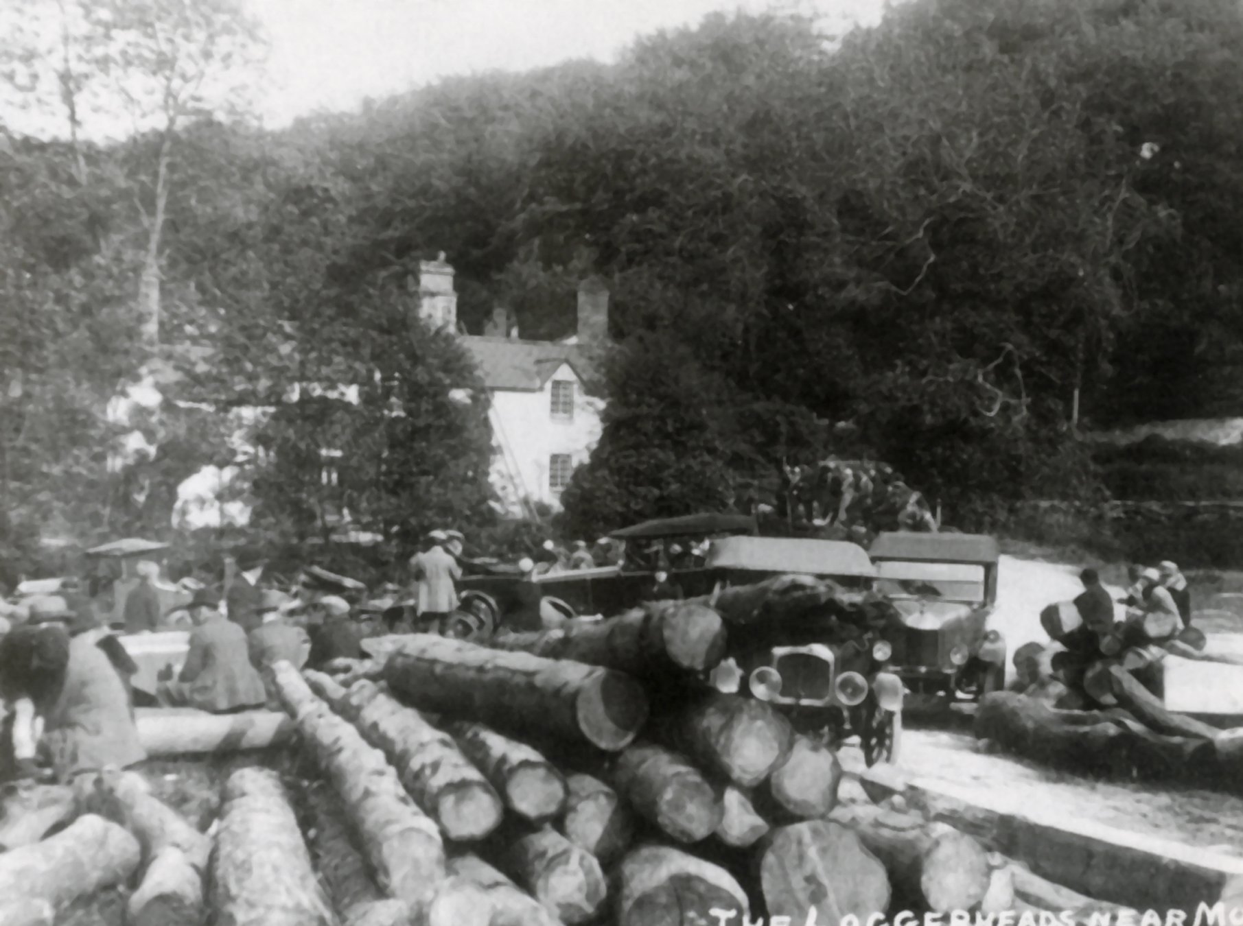 The Mill at Loggerheads in the early 1900s.