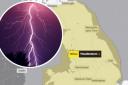 There's a thunderstorm warning in place for Wales on Sunday.