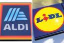Aldi, left, and Lidl, pictured right.