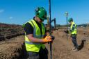 Jones Bros workforce on site at Dogger Bank Wind Farm. Picture: Darren Casey DCimaging
