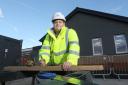 Wynne Construction apprentice, Kieran Jones