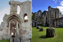 Easter fun at Denbigh Castle (left) and Valle Crusic Abbey