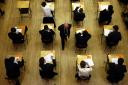 Exam board staff strike action could delay GCSE and A Level results. Picture: PA