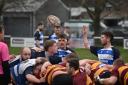 Action from Ruthin's last-gasp win over COBRA. Picture: Buddug Sian Photography