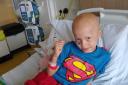 Indeg undergoes chemotherapy at Alder Hey Hospital, June 2021. SWNS