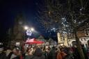 Ruthin Christmas Lights-switch on