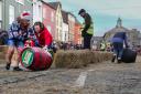 Roll the Barrel in Denbigh on Boxing Day. Photo: Phil O`Loughlin