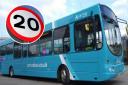 Arriva Wales say the withdrawal of the service in Llandegla is due to the impact of 20mph on the 51 and X51 services.
