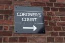 A coroner's court sign. (Image: Newsquest)