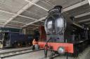A locomotive is moved into Locomotion’s New Hall in Shildon (Owen Humphreys/PA Media Assignments)