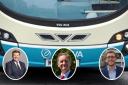 Dean Russell MP< Matt Turmaine and Ian Stotesbury have their say on bus services