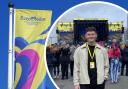 Liverpool is hosting the Eurovision Song Contest and Rhys Fairhurst at the Eurovision Village in Liverpool