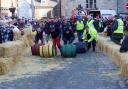 Action from Roll the Barrel in Denbigh