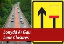 Traffic Wales are carrying out 'traffic management' on the A483 and A5 ahead of Storm Isha.