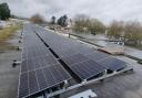 Solar panels at Ysgol Brynhyfryd