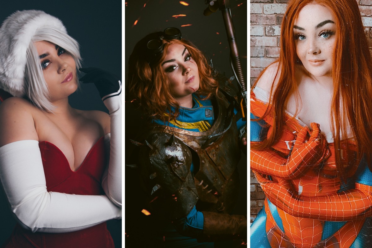 Madelaine Booths love of cosplay helped her to become an OnlyFans content creator. Images: Madatops