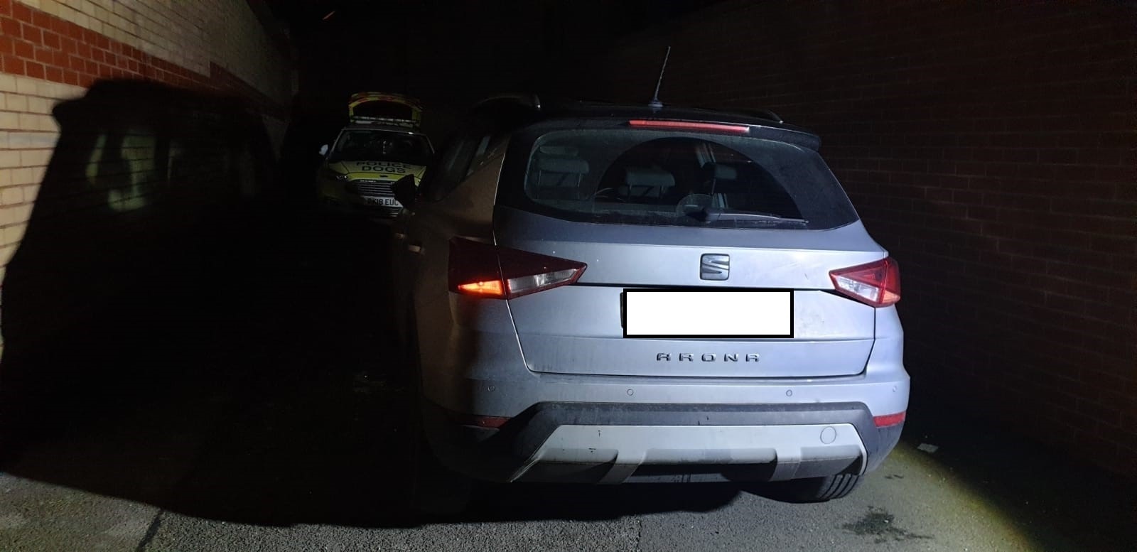 One of the cars that were seized. Picture: NWP Roads Policing Unit/Twitter