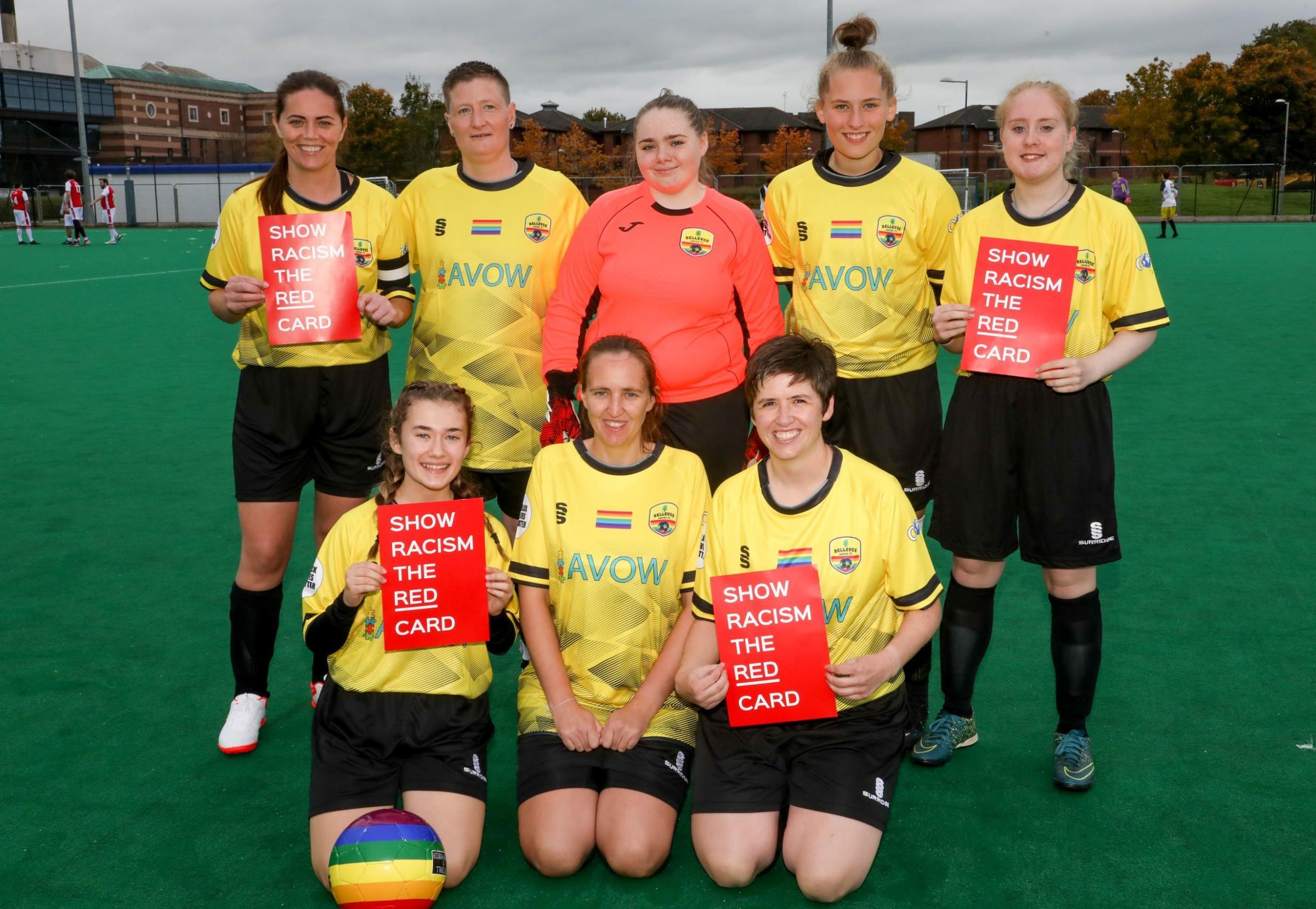 Tournament’s favourites – Belle Vue Ladies who were voted into the semi-finals by the other teams.