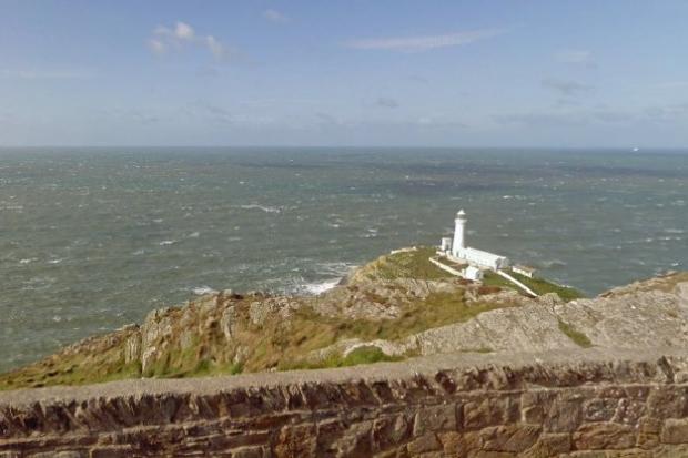 Ynys Lawd ( South Stack) on Ynys Gybi. Source: Google Streetview