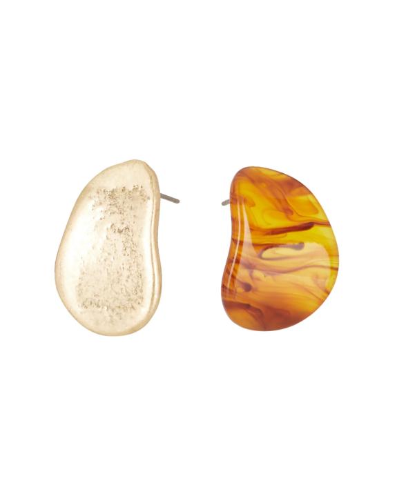 Denbighshire Free Press: Lettie Mismatch Resin & Metal Stud Earrings (Oliver Bonas) Denbighshire Free Press: Lettie Mismatch Resin & Metal Stud Earrings (Oliver Bonas)