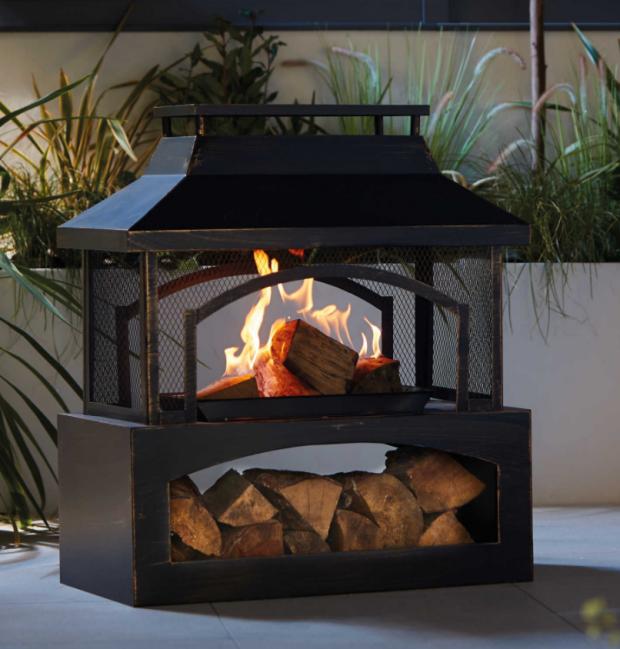 Outdoor Log Burners And Fire Pits, Fire Pit Table Lidl