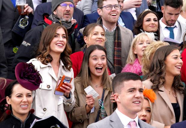 Denbighshire Free Press: It's been three years since racegoers were able to watch the Grand National in person. Picture: PA