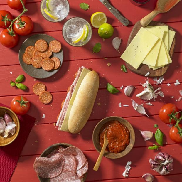 Denbighshire Free Press: The Aldi Meatball Marinara Sub Roll is available in selected stores from tomorrow. Picture: Aldi