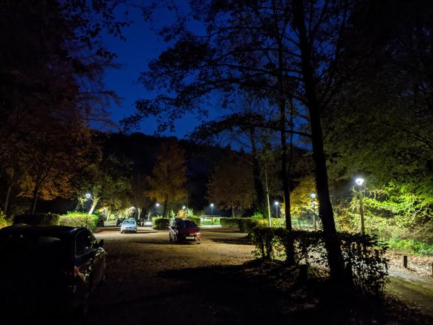 Denbighshire Free Press: The work at Loggerheads Country Park won the Good Lighting Award from the Commission for Dark Skies
