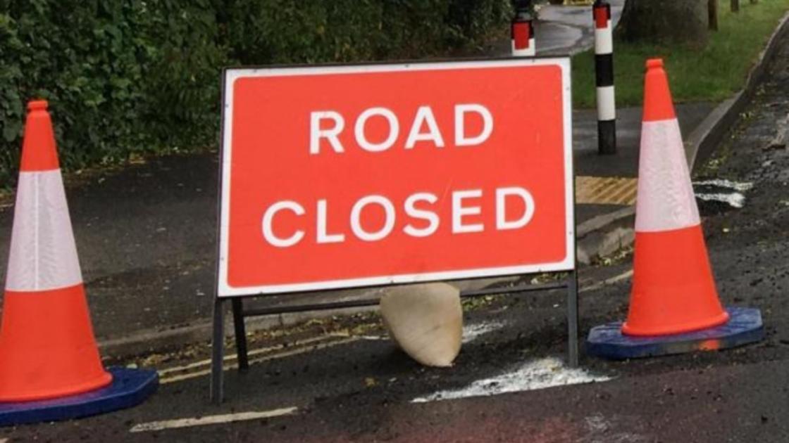 Road closures in place around Melin y Wig and Betws GG 
