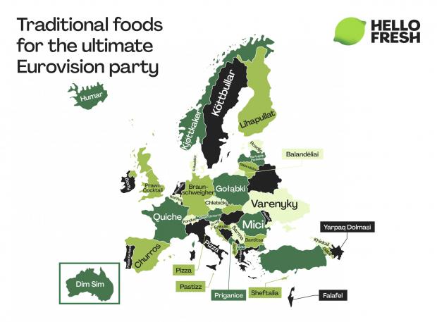 Denbighshire Free Press: Traditional European foods by country from HelloFresh. Credit: HelloFresh