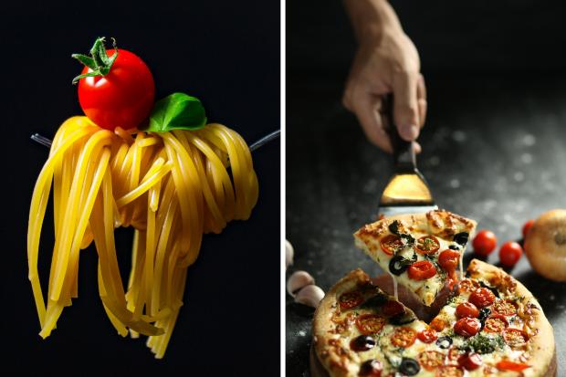 Denbighshire Free Press: Italian-inspired pasta and pizza. Credit: Canva