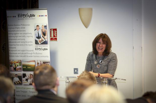 Gill Kreft, chair of Wrexham Business Professionals