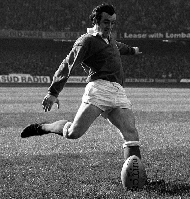 Denbighshire Free Press: Ex-Wales and British and Irish Lions fly-half Phil Bennett in 1978. Picture: PA