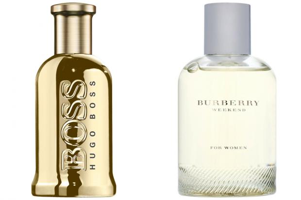 Denbighshire Free Press: (Left) HUGO BOSS Boss Bottled Eau De Parfum 100ml Spray and (right) Burberry Weekend Eau De Parfum 100ml Spray (The Fragrance Shop/Canva)