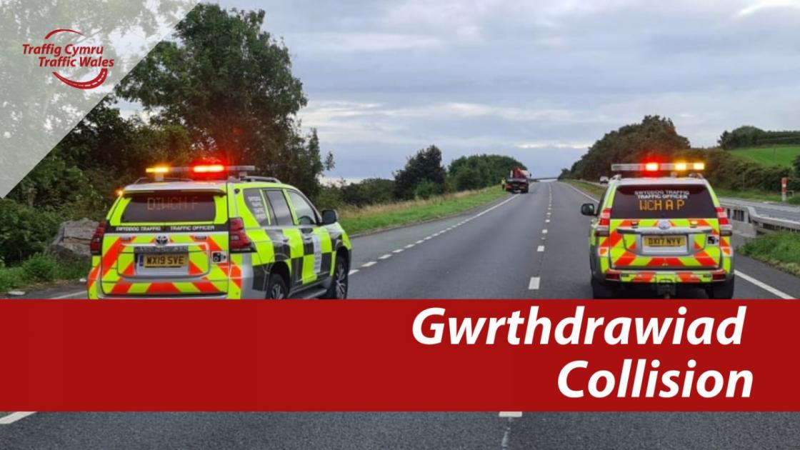 Rhuallt Hill collision leads to congestion on the A55 