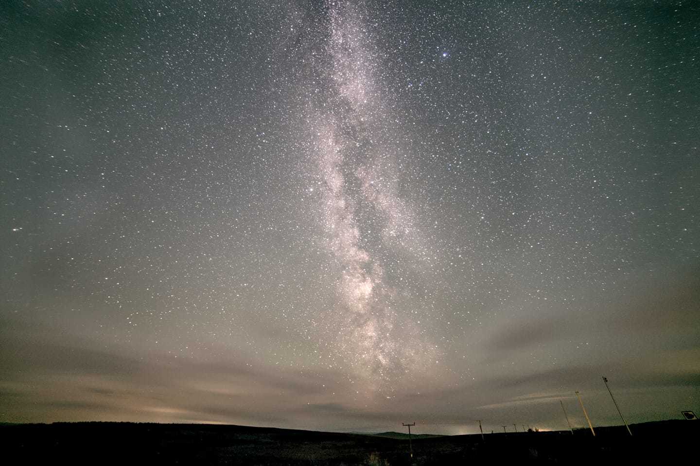 Photos of stars and meteors above Denbigh Moors at the weekend. Photos by Mike Nawikas.