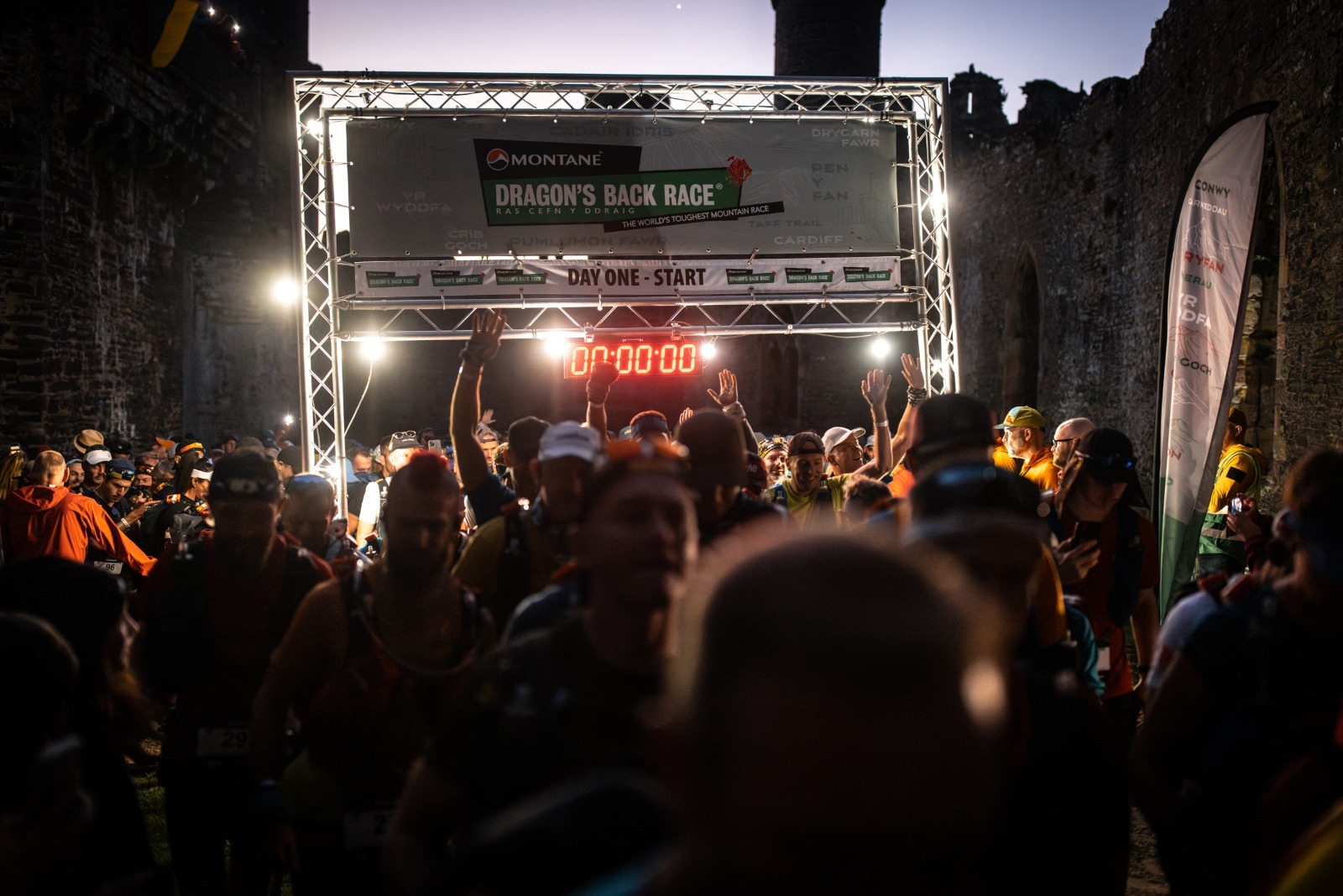Runners head along the route. Photo: Montane Dragons Back Race | No Limits Photography